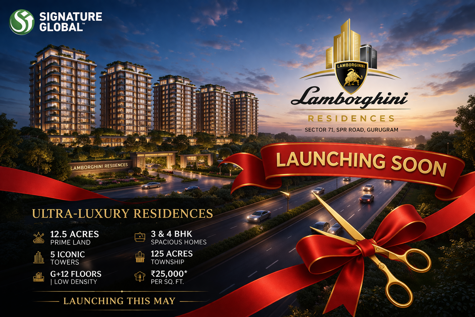 Lamborghini Residences Gurgaon premium living